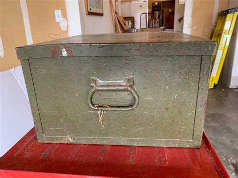 vintage metal storage boxes|vintage storage boxes with lids.